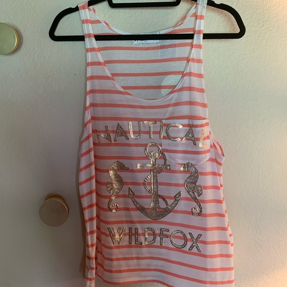 Wildfox nautical, striped tank - New without tag - Picture 1 of 3